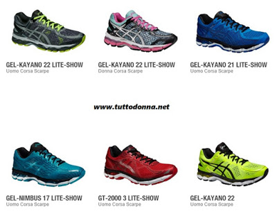 Migliori scarpe Asics running